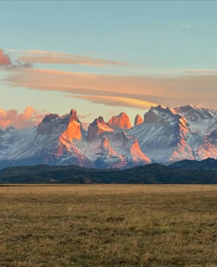 Paisaje de la Patagonia chilena